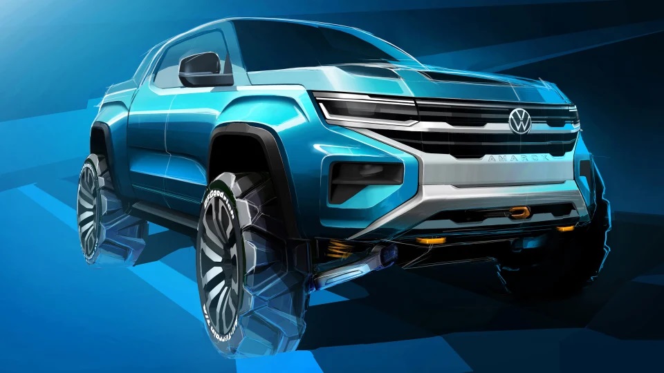 Nova Volkswagen Amarok 2023: motores Ford e mais novidades no lançamento