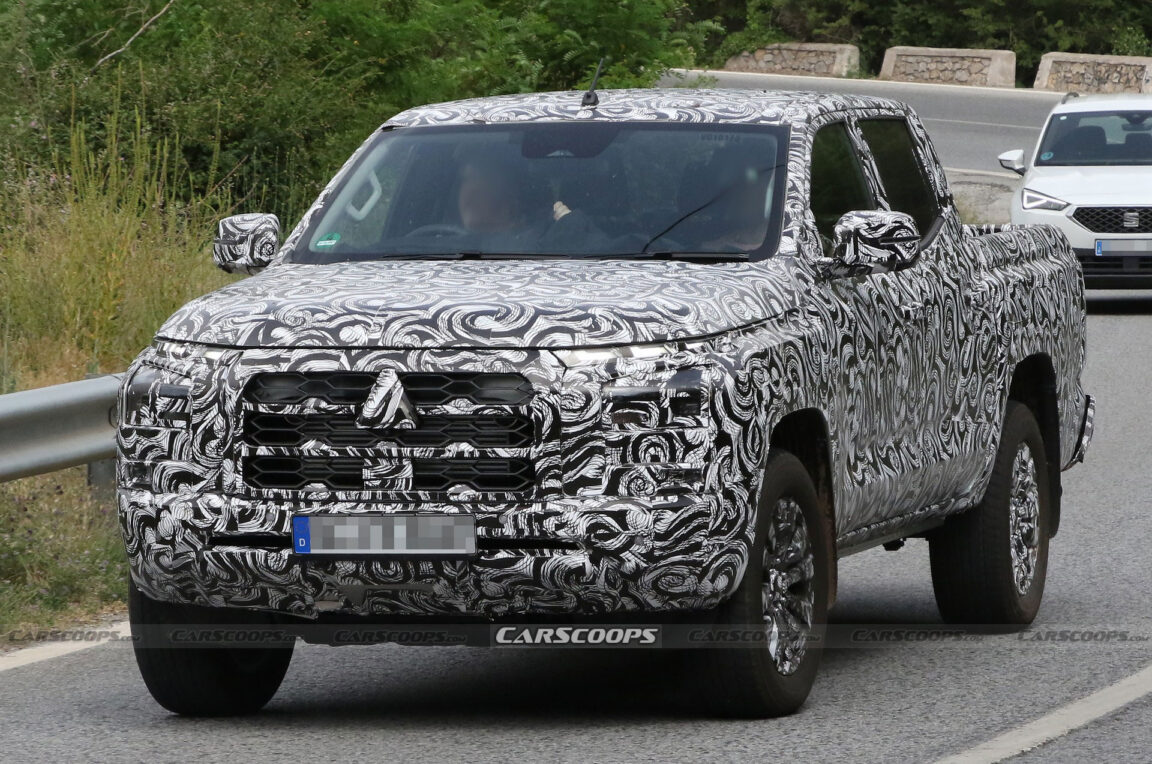 Nova Mitsubishi L200 Triton 2024 Lan amento Flagrante E Mais