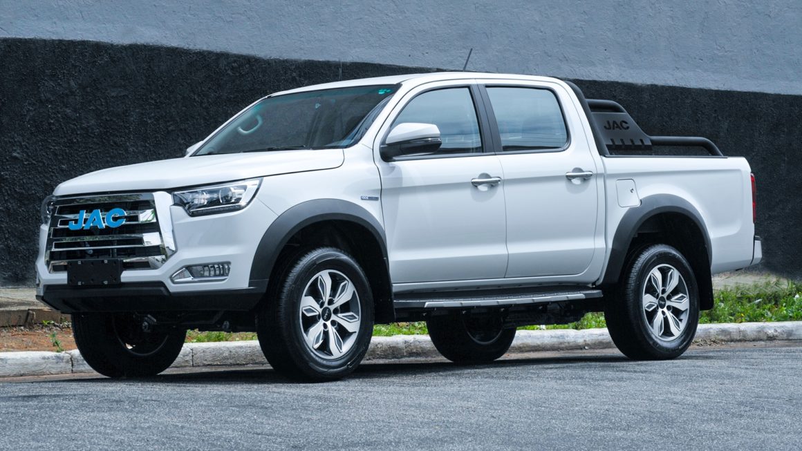 Nova JAC E-JP 8: Picape inédita no Brasil chega para encarar Hilux com preço aproximado