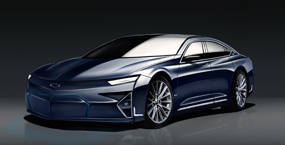 Novo Chevrolet Impala 2023 ressuscita com linhas futuristas em projeção incrível