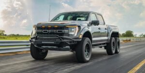 Nova Ford F-150 VelociRaptor: Picape com 6 rodas custa US$ 400 mil