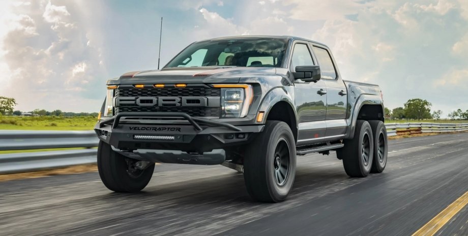Nova Ford F-150 VelociRaptor: Picape com 6 rodas custa US$ 400 mil