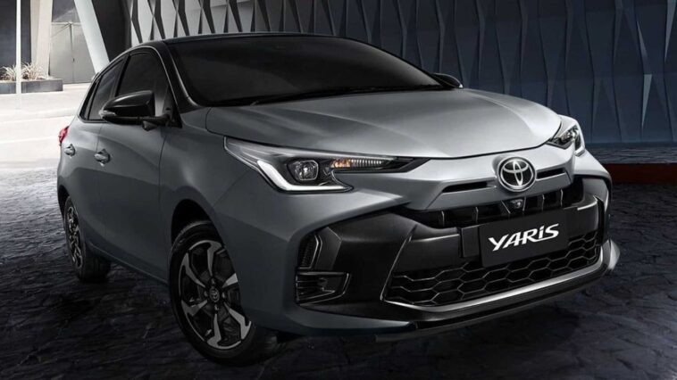 Ficha técnica do Toyota Yaris 2023