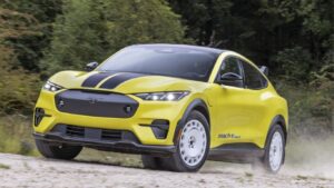 Ford Mustang Mach-E Rally 2024 é o espírito do focus RS no mundo elétrico