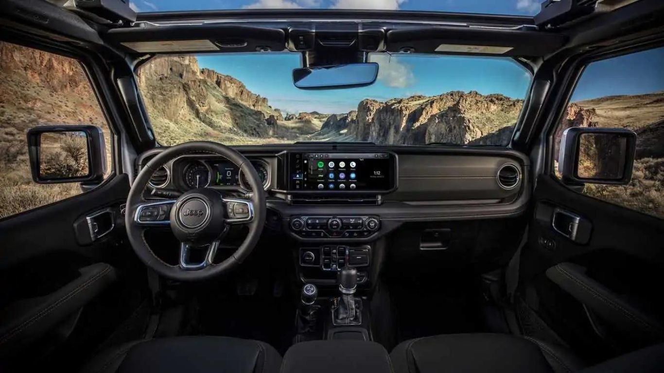 Jeep Gladiator 2024 novo interior