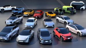 Toyota anuncia ambiciosos planos de produção para veículos elétricos