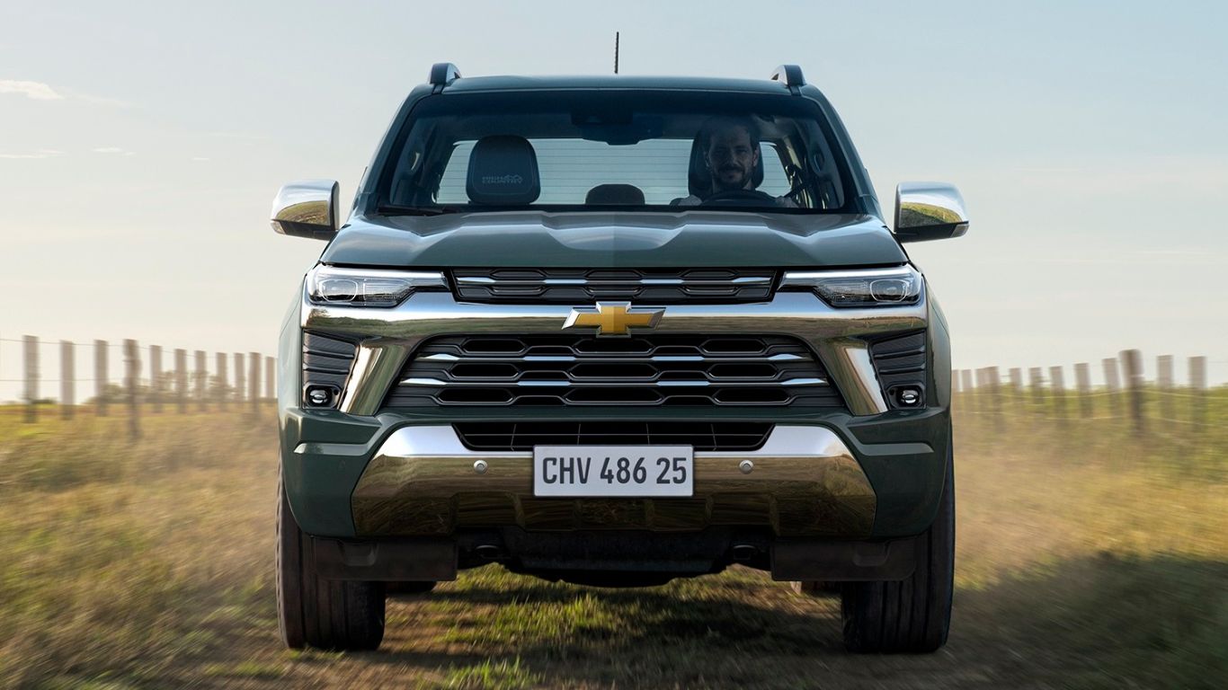 Nova pick-up Chevrolet S10 2025 ganha visual da Colorado e atualiza tecnologia