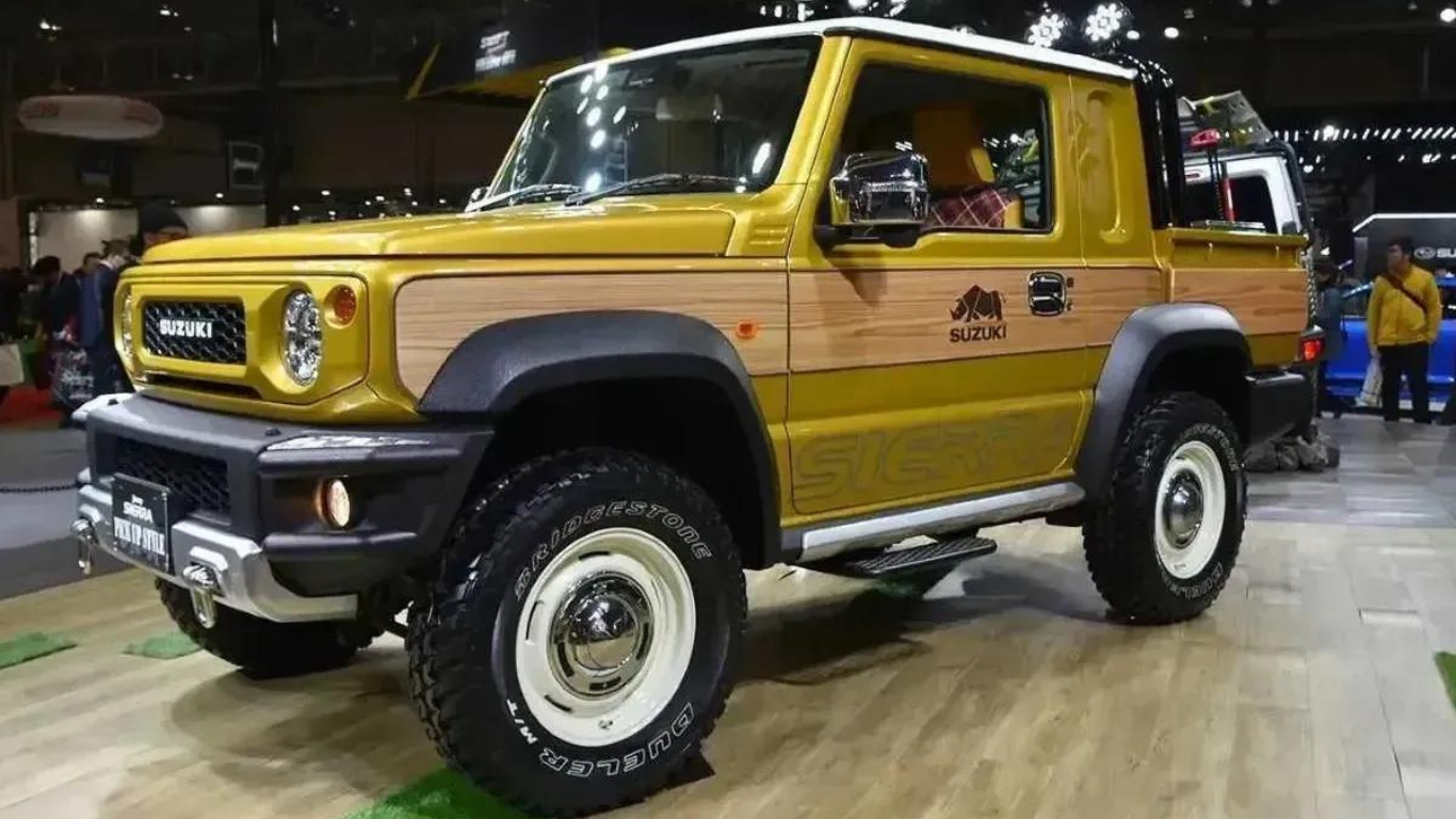 Suzuki Jimny pode virar picape e ganha versões elétrica e híbrida