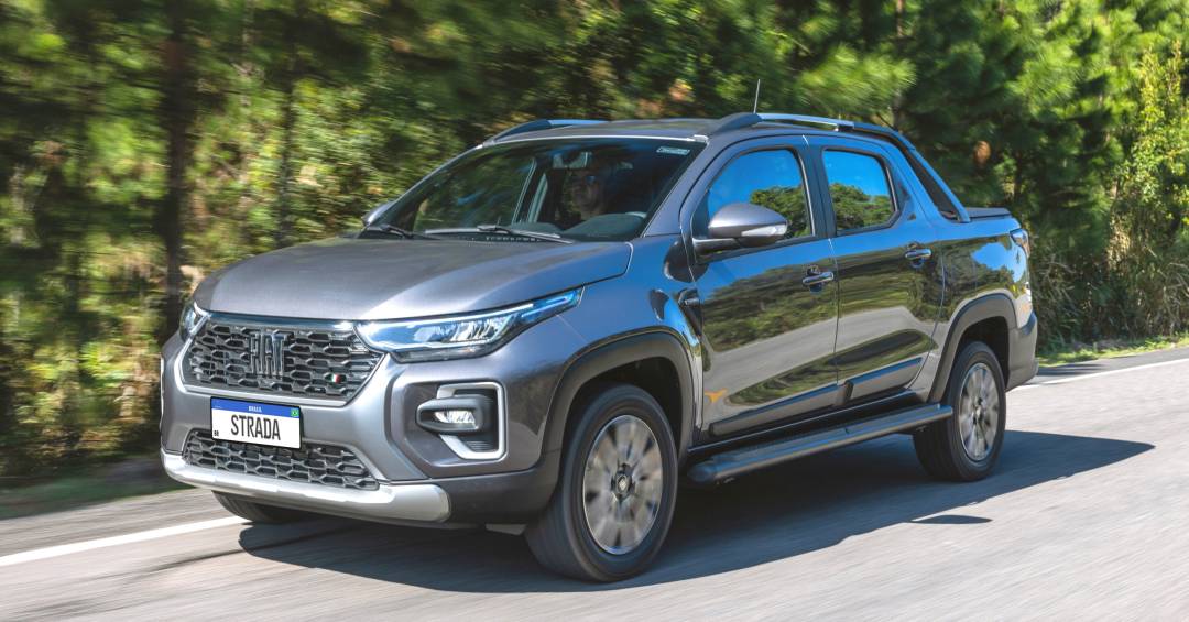 Novo Fiat Strada 2025 lançado no Brasil